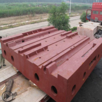 鑄造加工重型鑄件/機(jī)床工作臺/大型鑄件/T型槽地軌/機(jī)床滑臺