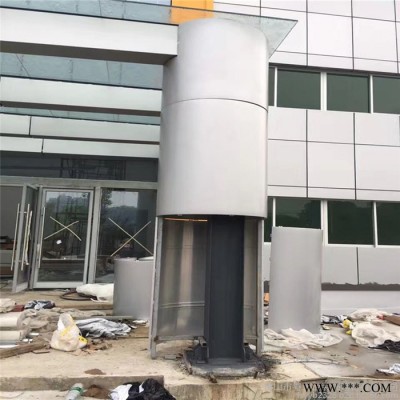 政府辦公樓入口包柱子鋁單板 商場中庭包柱子鋁板廠家 包柱子鋁板定制