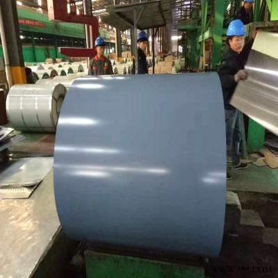 彩鋼卷復(fù)合廠房 鍍鋁鋅成型性深沖彩涂板 鍍鋅鋁板