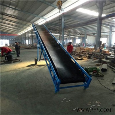 碼頭帶式輸送機廠家 六九重工鋁型材質水平輸送機