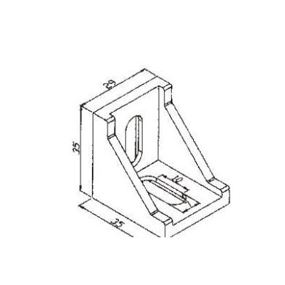 3030工業(yè)鋁型材鋁角碼 鋁型材連接件 加厚鋁合金角碼 免費(fèi)
