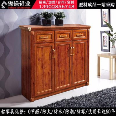 銳鎂鋁業(yè)全鋁家具鋁材 櫥柜 衣柜 浴室柜 書柜 酒柜型材成品批發(fā) 全鋁家具型材