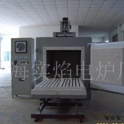 實焰電爐  電爐生產(chǎn)廠家  臺車式電阻爐  臺車爐  SYT-75-10