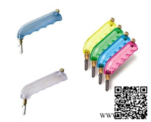 曼德04028金剛石工具 多功能彩色充油滾輪玻璃刀波紋片金剛筆電鍍金剛石人性化手柄 手握式玻璃切割刀工具