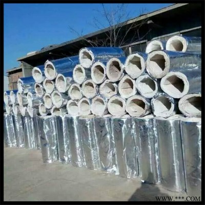 悅恒生產貼鋁箔復合硅酸鹽保溫管殼